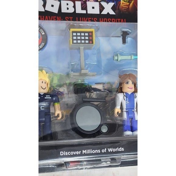 Brookhaven St. Luke's Hospital Roblox Figurines - 6+2 Figures with Checklist - Picture 9 of 13